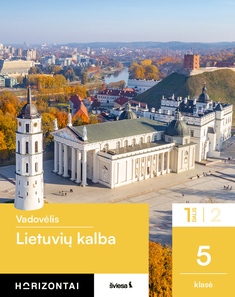 Horizontai. Lietuvių kalba. 5 klasė. 1 dalis