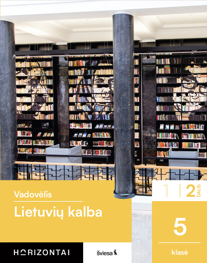 Horizontai. Lietuvių kalba. 5 klasė. 2 dalis