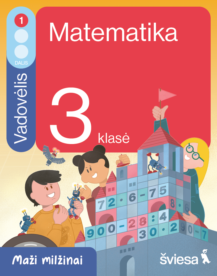 Maži milžinai. Matematika. 3 klasė. 1 dalis